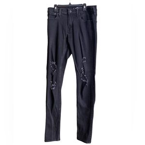 Mens’ Black Hollister Co Stacked Skinny Jeans